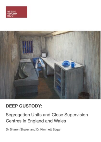 Solitary confinement in England & Wales